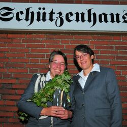 Das neue Königspaar der ASG: Karin Look und Katja Jezewski